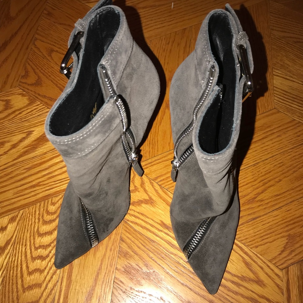 Zanotti suede booties